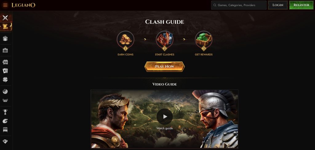 Legiano Casino πλατφόρμα